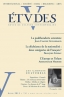 Etudes, avril 2011 vient de para�tre!
